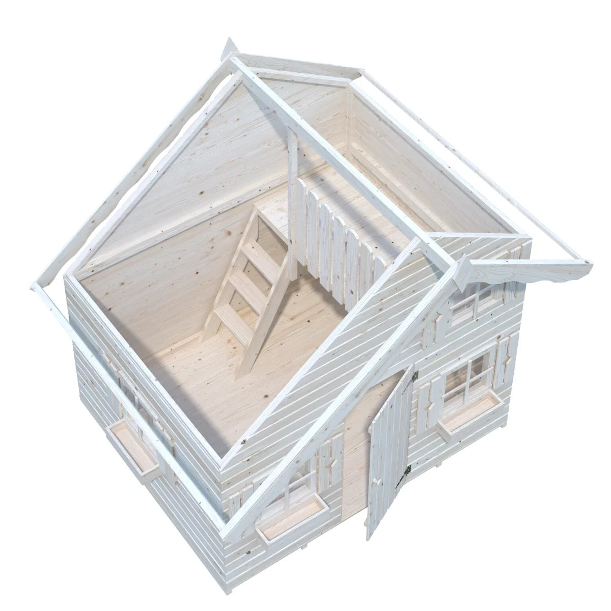 Losa Legnami Tom - Casetta da giardino per bambini in legno impregnato 220x180 cm