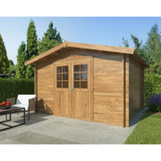 Losa Legnami Valentine B - Casetta da giardino in legno impregnato 358x296 cm