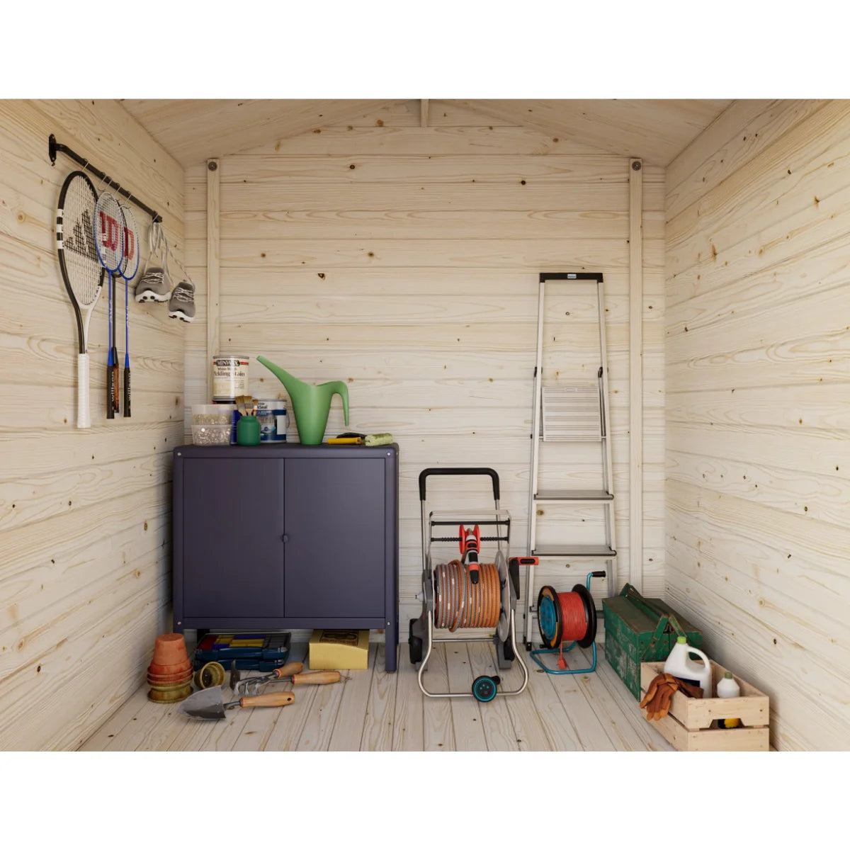 Losa Legnami Vivian - Casetta da giardino in legno impregnato 218x218 cm