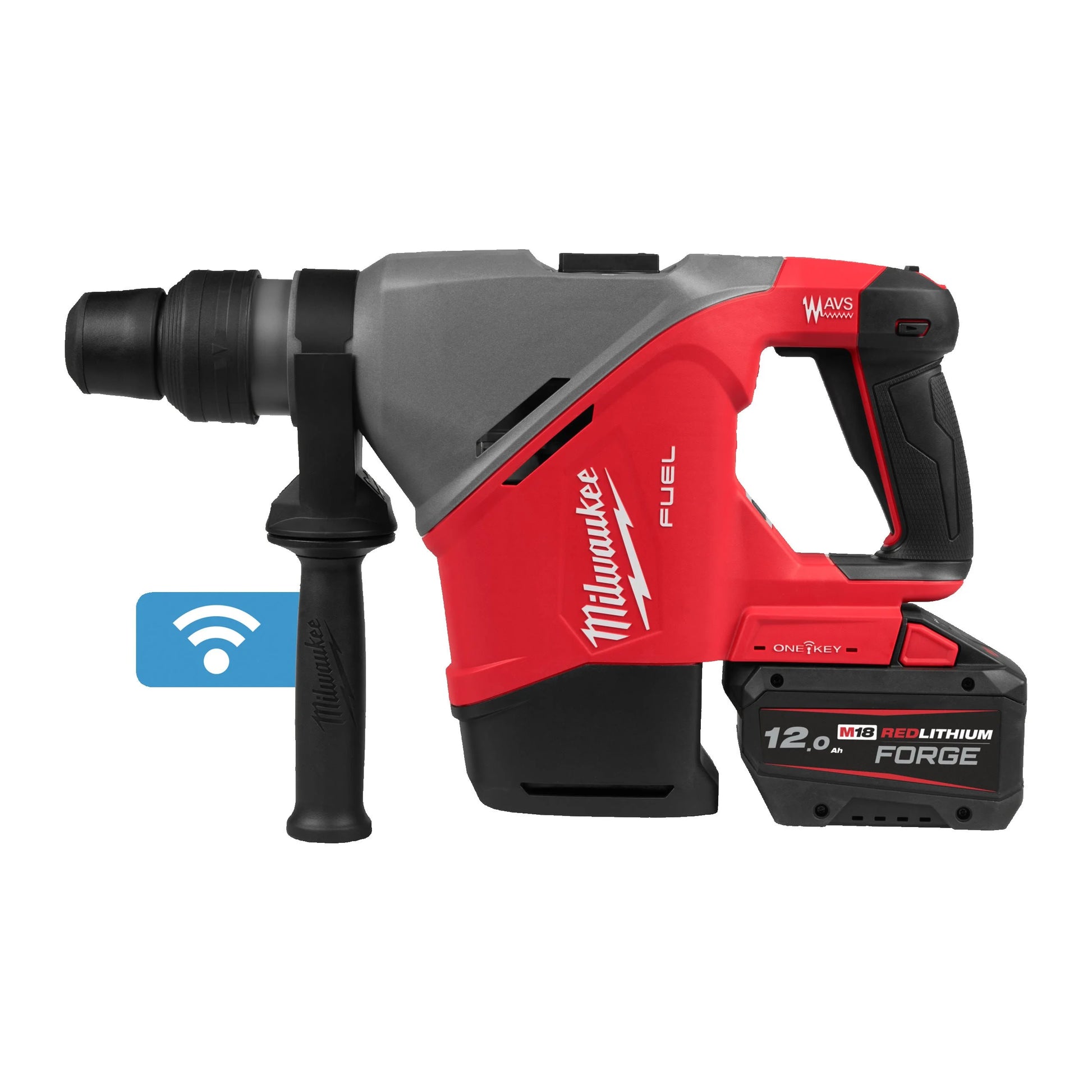 Milwaukee M18 FHACO540-122C - Martello demo perforatore SDS-MAX 18V classe 5Kg - 2 batterie da 12Ah FORGE