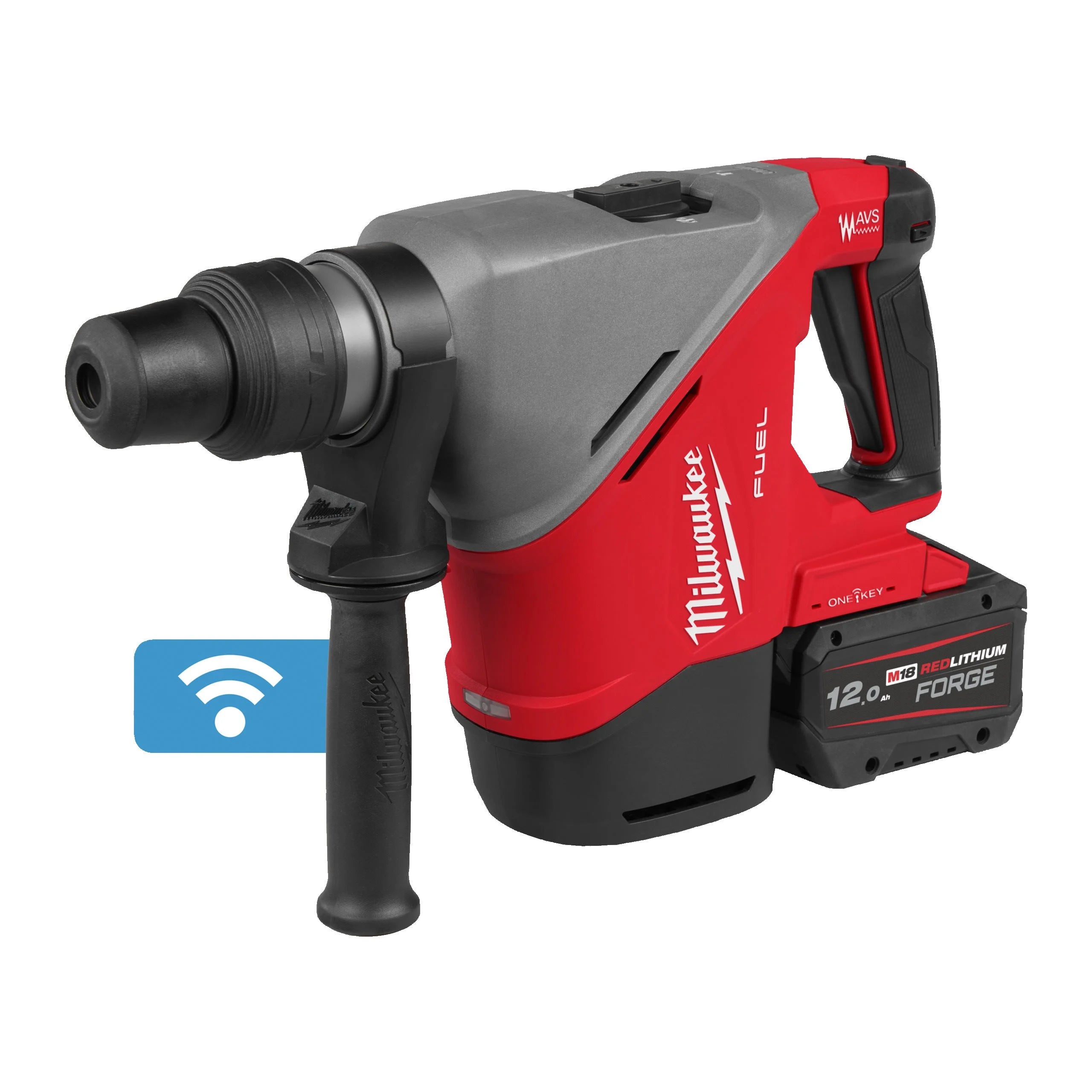 Milwaukee M18 FHACO540-122C - Martello demo perforatore SDS-MAX 18V classe 5Kg - 2 batterie da 12Ah FORGE
