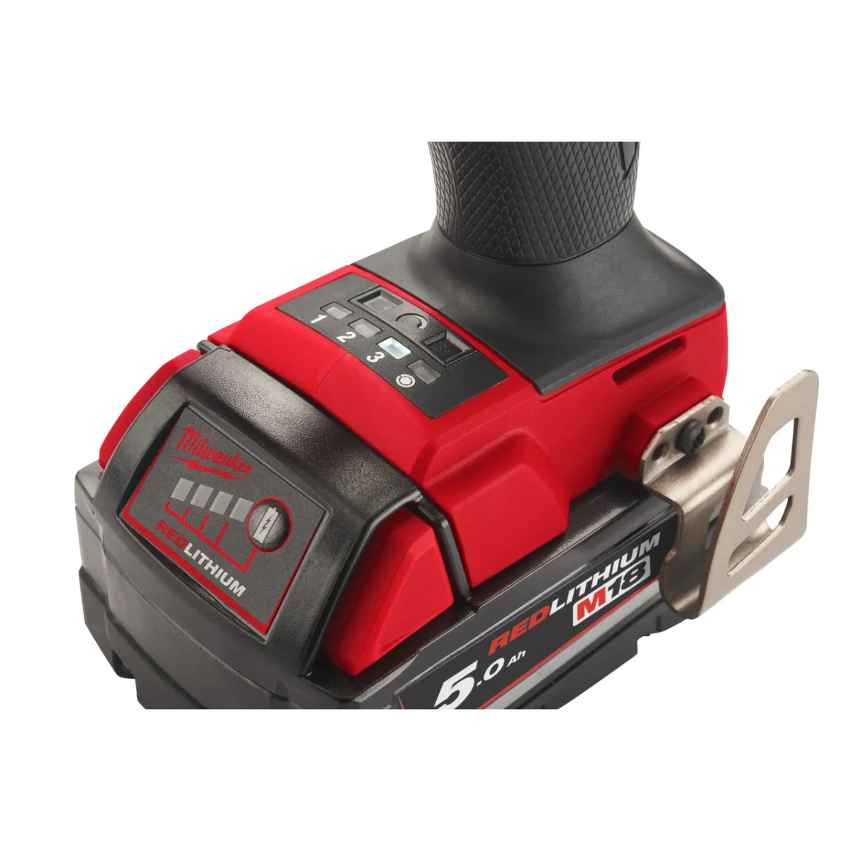Kit utensili Milwaukee M18 - avvitatore impulsi FMTIW2F12 + smerigliatrice FSAGV125XPDB + 2 batterie 5Ah