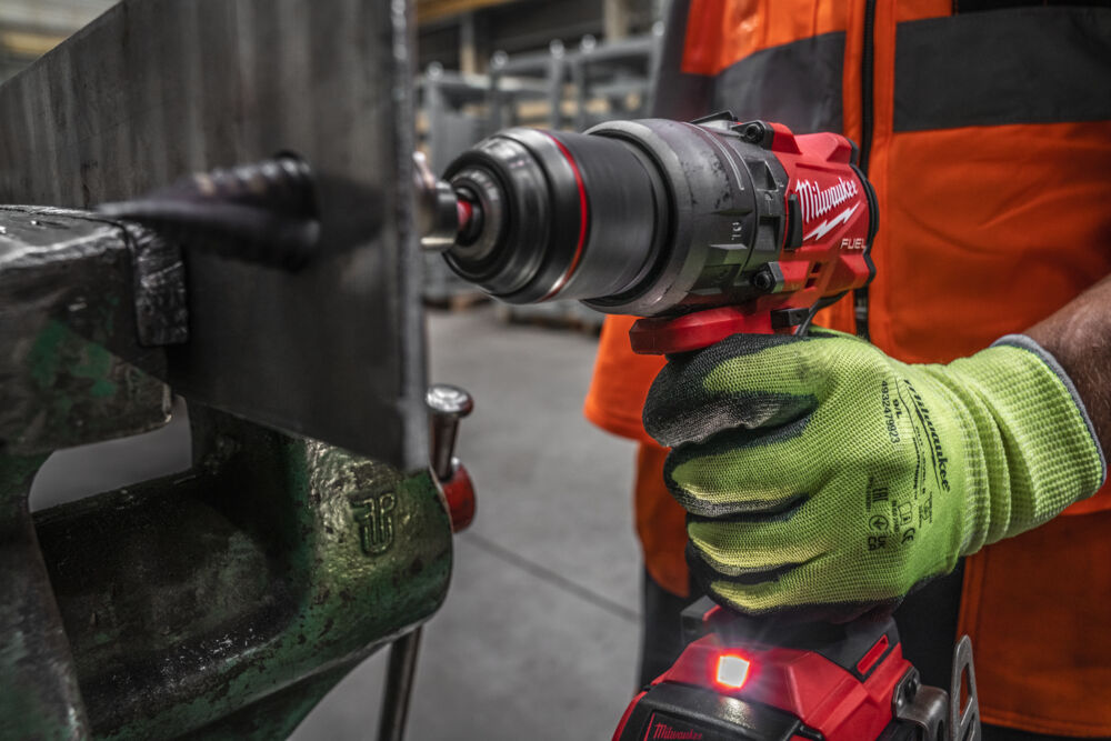Milwaukee M18 FPP2ITB-553X - Kit utensili 18V - Trapano M18 FP3 + Tassellatore M18 FHX - 2 x 5,5Ah + 1 x 5Ah