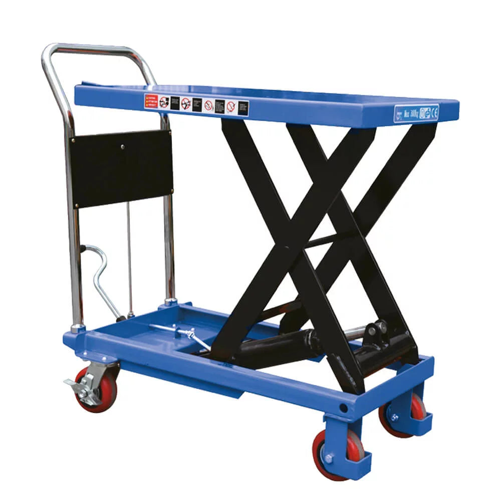 Marcotools 05.084.35 - Piattaforma mobile sollevamento a pedale forbice singola 500kg