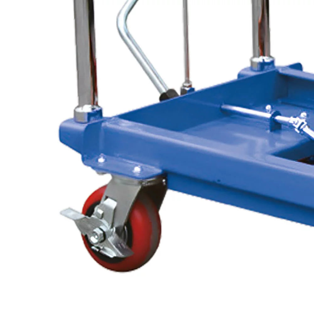 Marcotools 05.084.28 - Piattaforma mobile sollevamento a pedale forbice doppia 350kg
