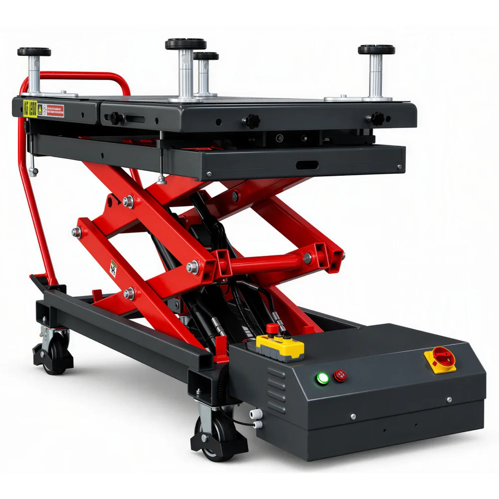Marcotools 05.085.27 Piattaforma sollevatore elettro-idraulico doppia forbice 1200kg