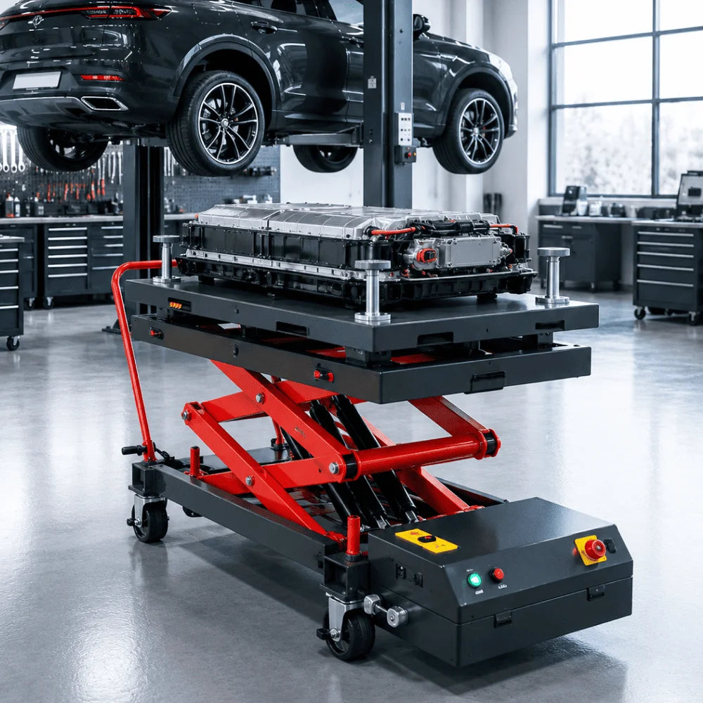 Marcotools 05.085.27 Piattaforma sollevatore elettro-idraulico doppia forbice 1200kg