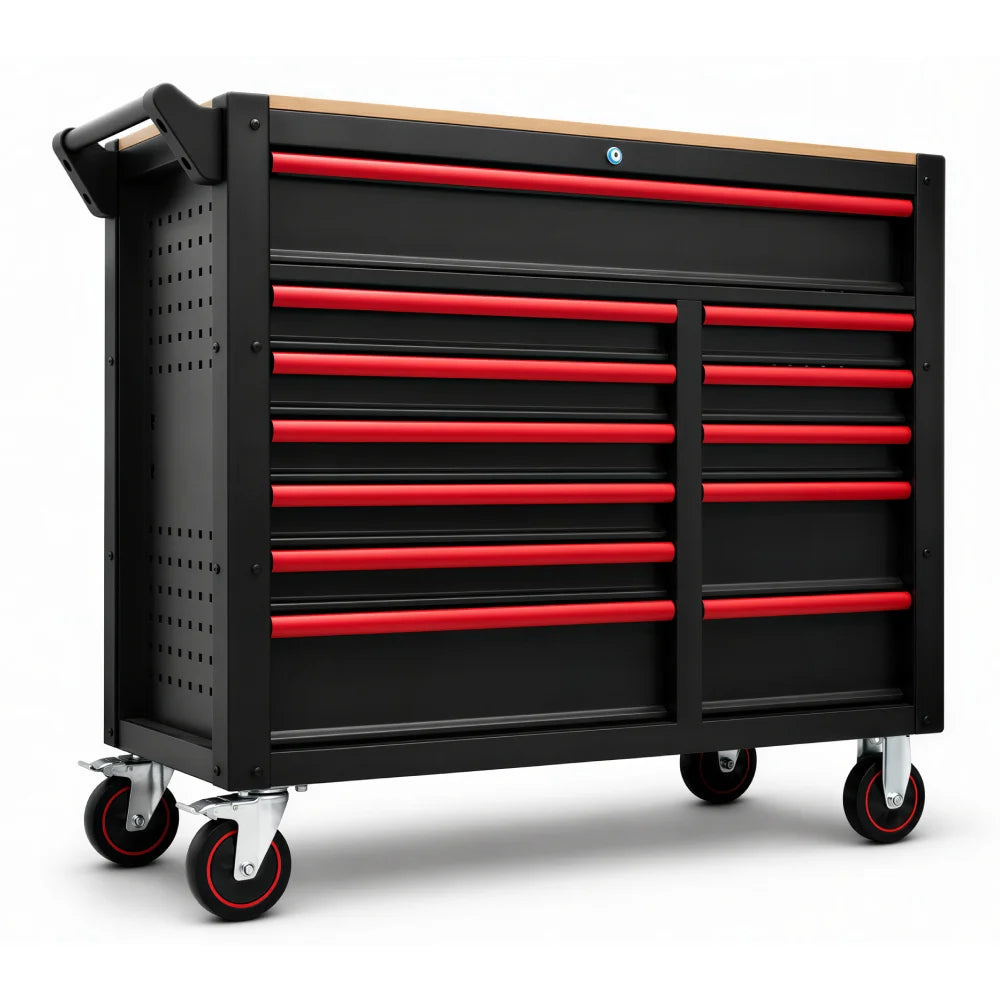 Marcotools 05.088.157 - Carrello cassettiera officina 12 cassetti completo di 471 utensili