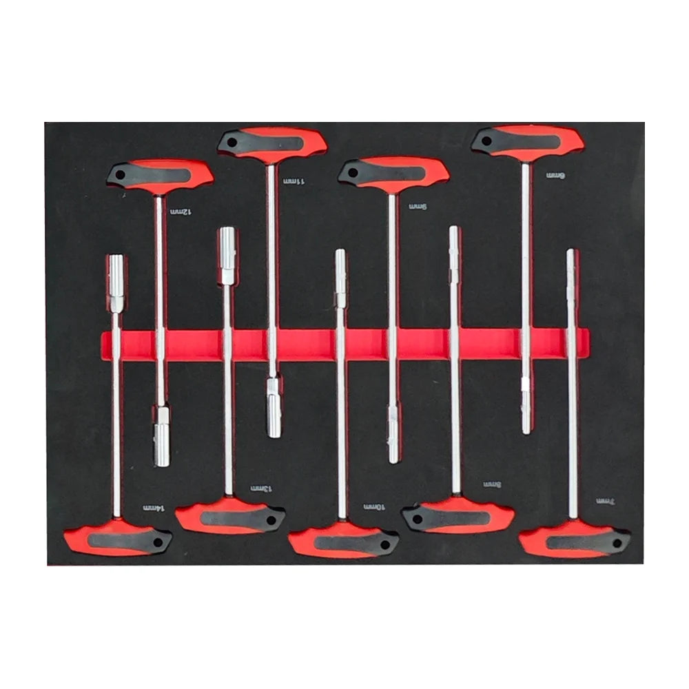 Marcotools 05.088.157 - Carrello cassettiera officina 12 cassetti completo di 471 utensili