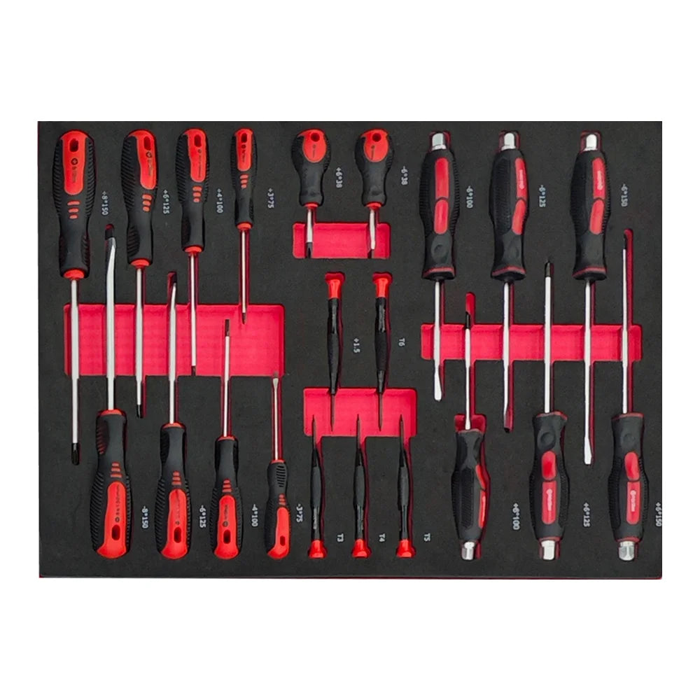 Marcotools 05.088.157 - Carrello cassettiera officina 12 cassetti completo di 471 utensili