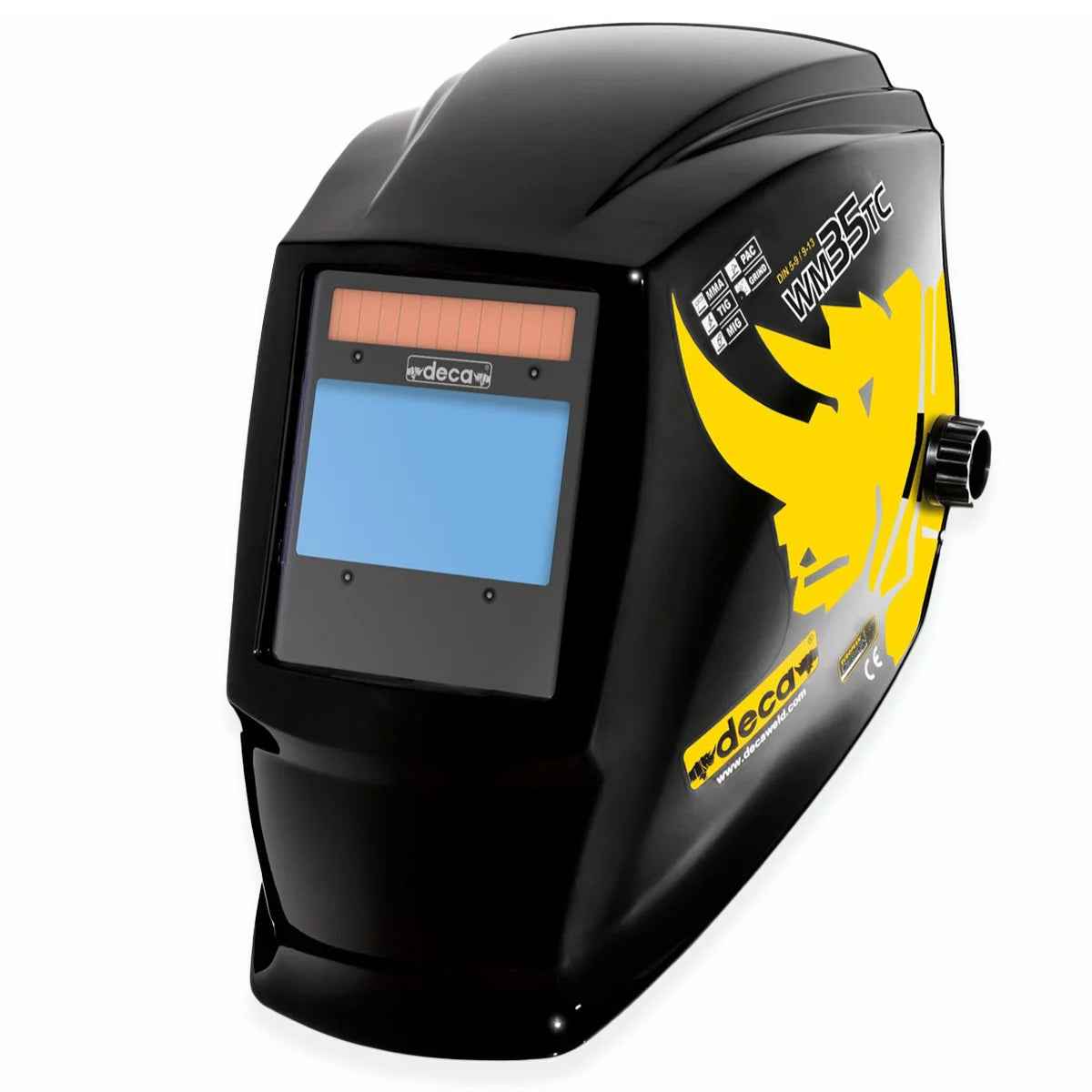 Maschera a casco per saldatura autoscurante regolabile Deca WM 35TC  (DIN 5-13) 010412