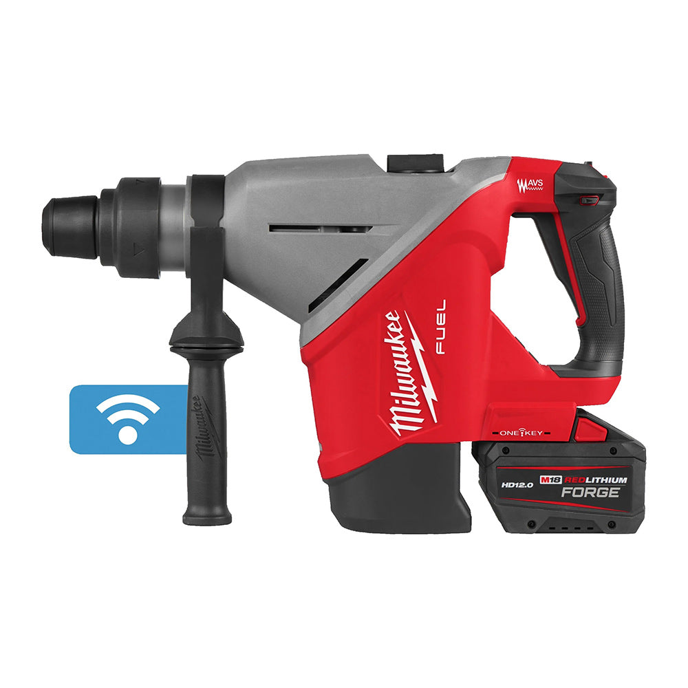 Milwaukee M18 FHAC0745-122C - Martello demo perforatore 18V SDS-MAX classe 7 Kg - 2 x 12AH FORGE