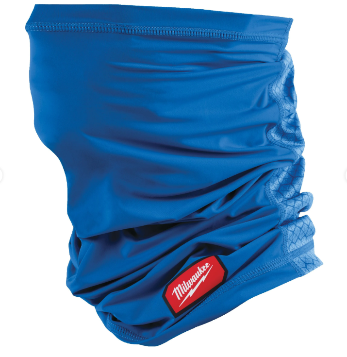 Milwaukee Cooling Gaiter Fascia refrigerante per collo e viso con uso di acqua fino a max 2 ore di autonomia
