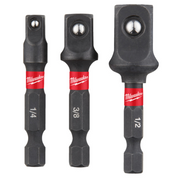 Milwaukee 4932479228 Impact adaptor set - 3pc Adattatori per avvitatori ad impulsi