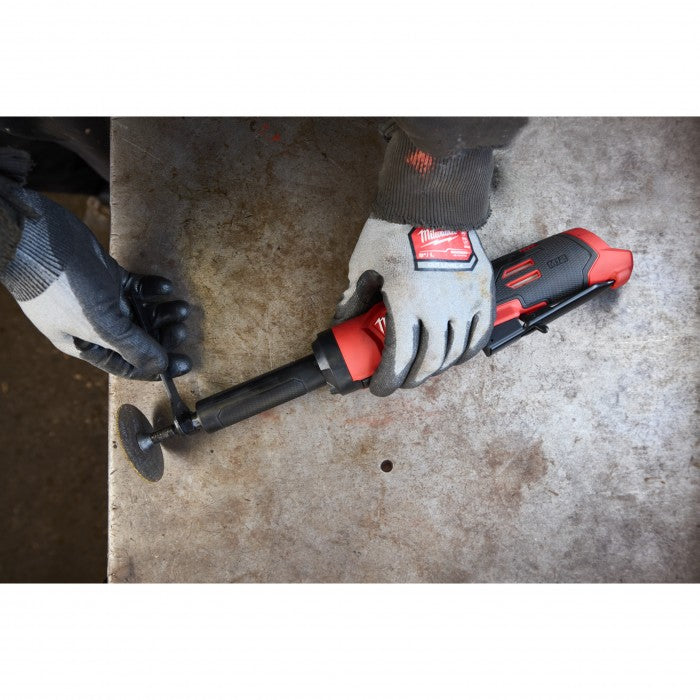 Milwaukee M12 FDGES2-0 - Mini Smerigliatrice dritta estesa a batteria 12V solo corpo