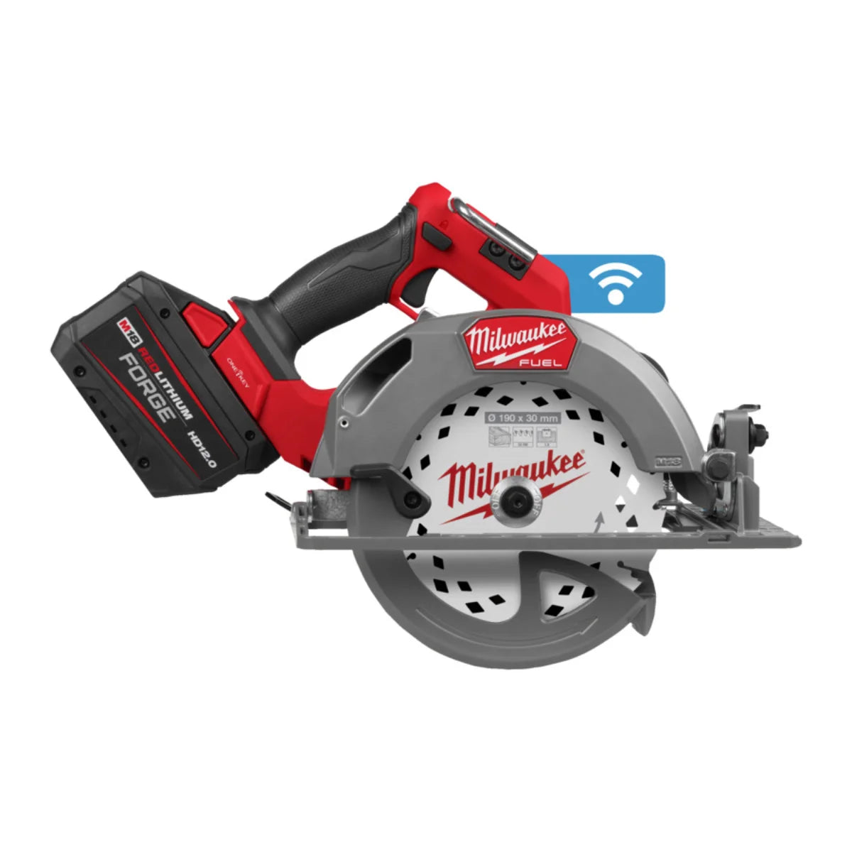 Milwaukee M18 FCSO190GR-121C - Sega circolare Fuel batteria 18V - 190mm