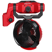 Milwaukee M18 LAF-0 Ventilatore a batteria con morsa da fissare ovunque , solo corpo