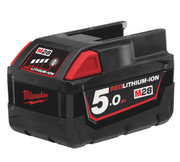 Milwaukee M28 B5 batteria da 28V 5.0 Ah solo per elettroutensili Milwaukee da 28V