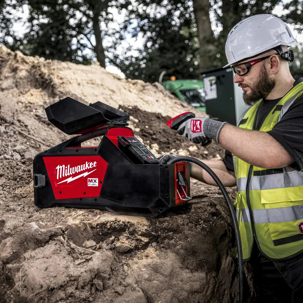 Milwaukee MXF EFP-802 Saldatrice per elettrofusione MX FUEL - 2x 8.0Ah