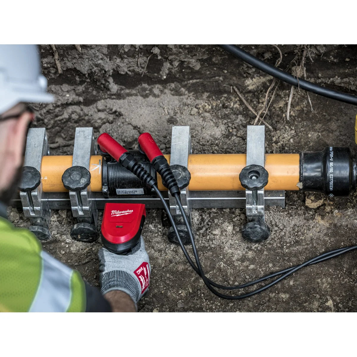 Milwaukee MXF EFP-802 Saldatrice per elettrofusione MX FUEL - 2x 8.0Ah