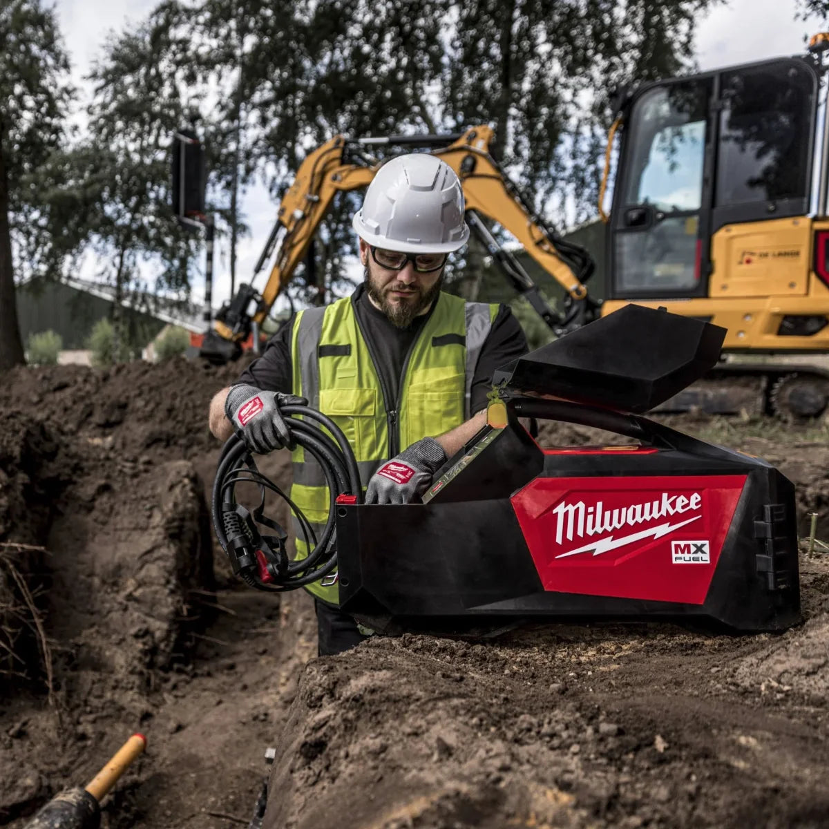 Milwaukee MXF EFP-802 Saldatrice per elettrofusione MX FUEL - 2x 8.0Ah