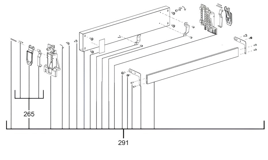 Milwaukee 4931466130 guida battuta per banco M18 FTS210