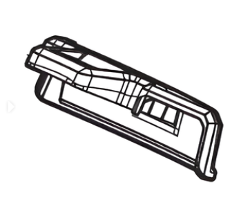 Milwaukee 4931507059 Protezione parasassi per M18 F2BCU