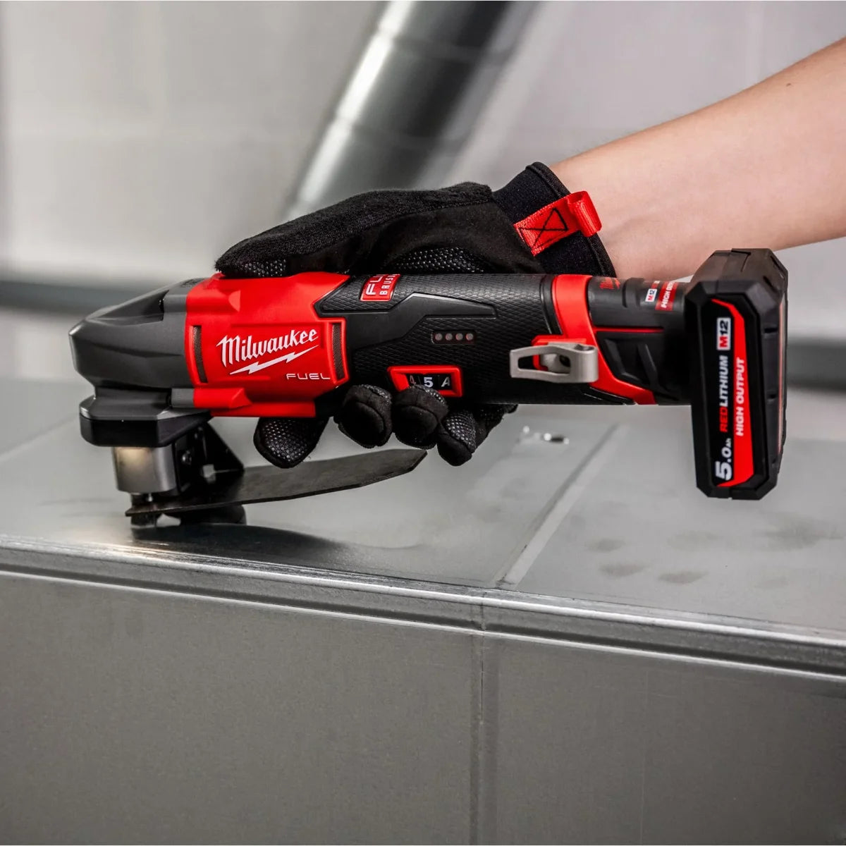 Milwaukee M12 FMS16-522B Cesoia Taglialamiera 1.6MM M12 FUEL kit batterie