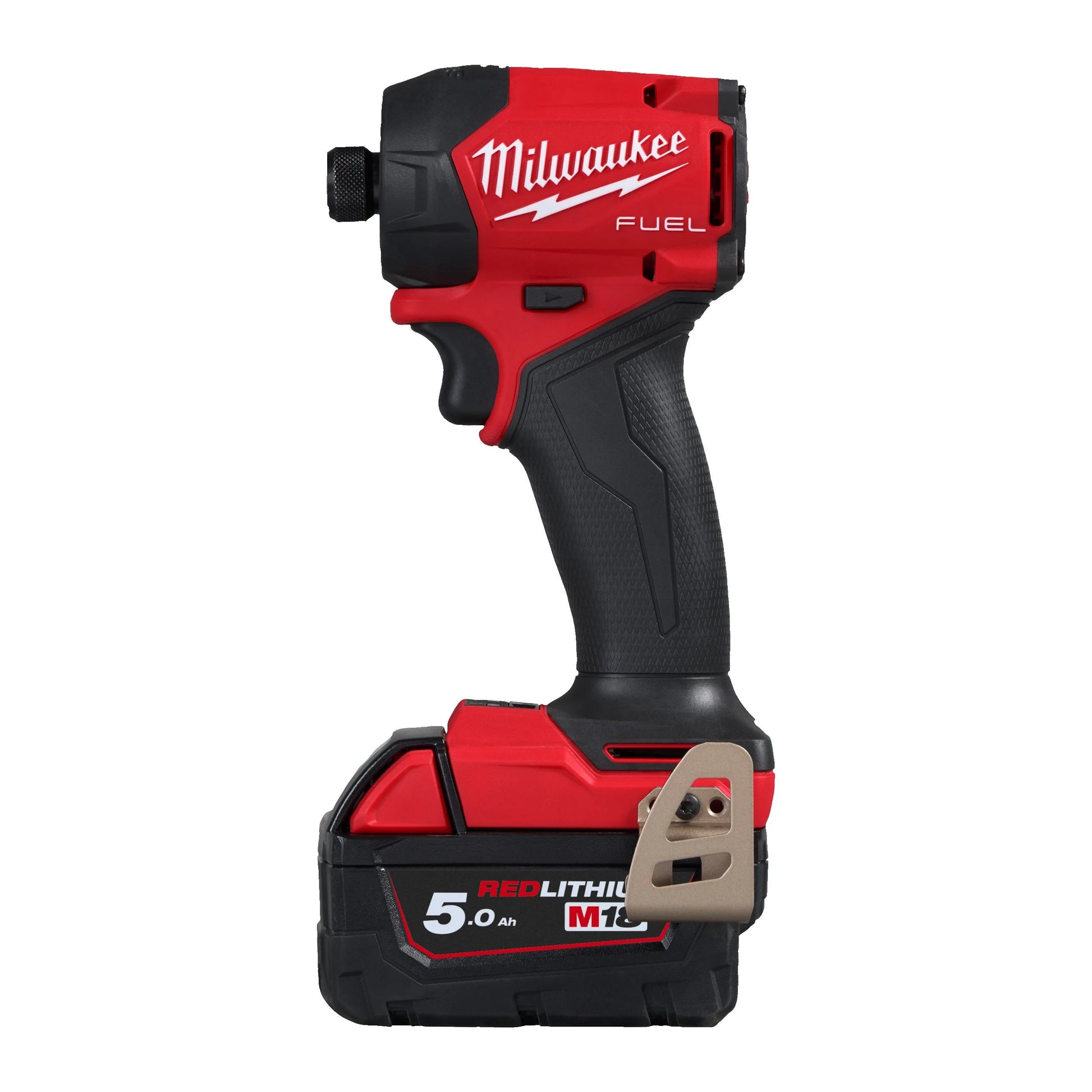 Milwaukee M18 FIDRQ-502X - Avvitatore a impulsi silenzioso da 1/4" trasmissione idraulica Surge - 2 x 5Ah
