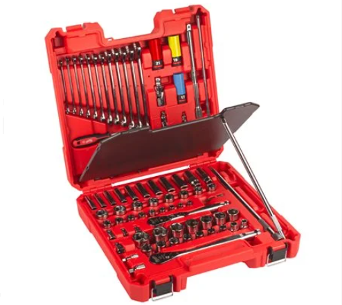 Milwaukee Set Professionale 108 pz per meccanici con attacchi 1/4'' - 3/8'' - 1/2''