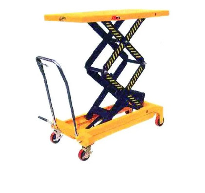 Novamach NP35D carrello a pantografo con tavola elevatrice 910 x 500 x 53 mm , doppia forbice portata 350 Kg