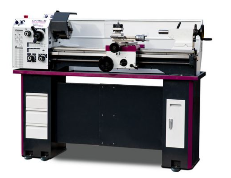 Optimum TM 3110 VB + Basamento 3440409 Tornio 220V - 1,5 Kw