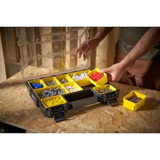 Stanley 1-97-519 - Organizer basso professionale FATMAX con chiusure in plastica