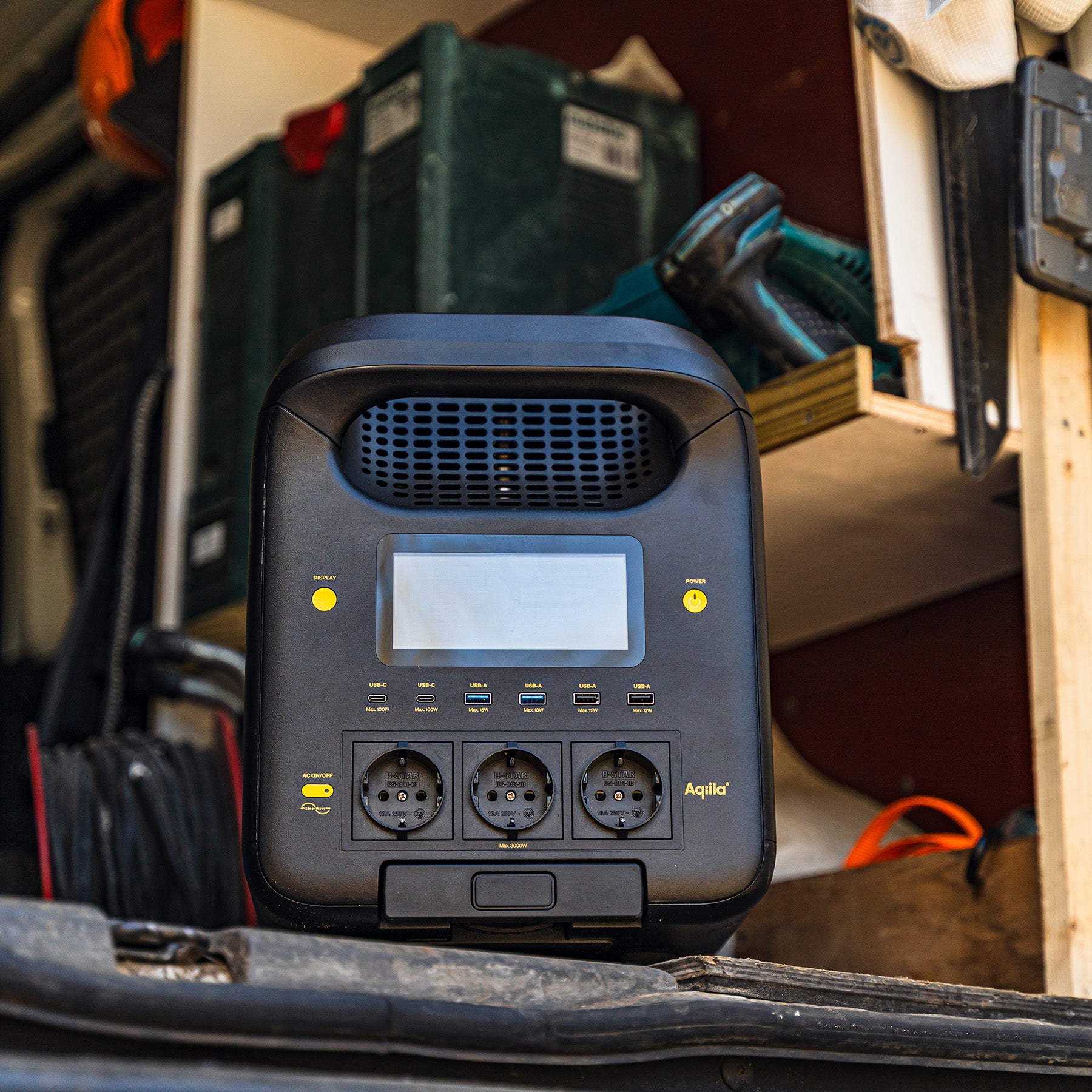 Aqiila Powerbird S3000V2 – Power station portatile 3000W con batteria LiFePO4