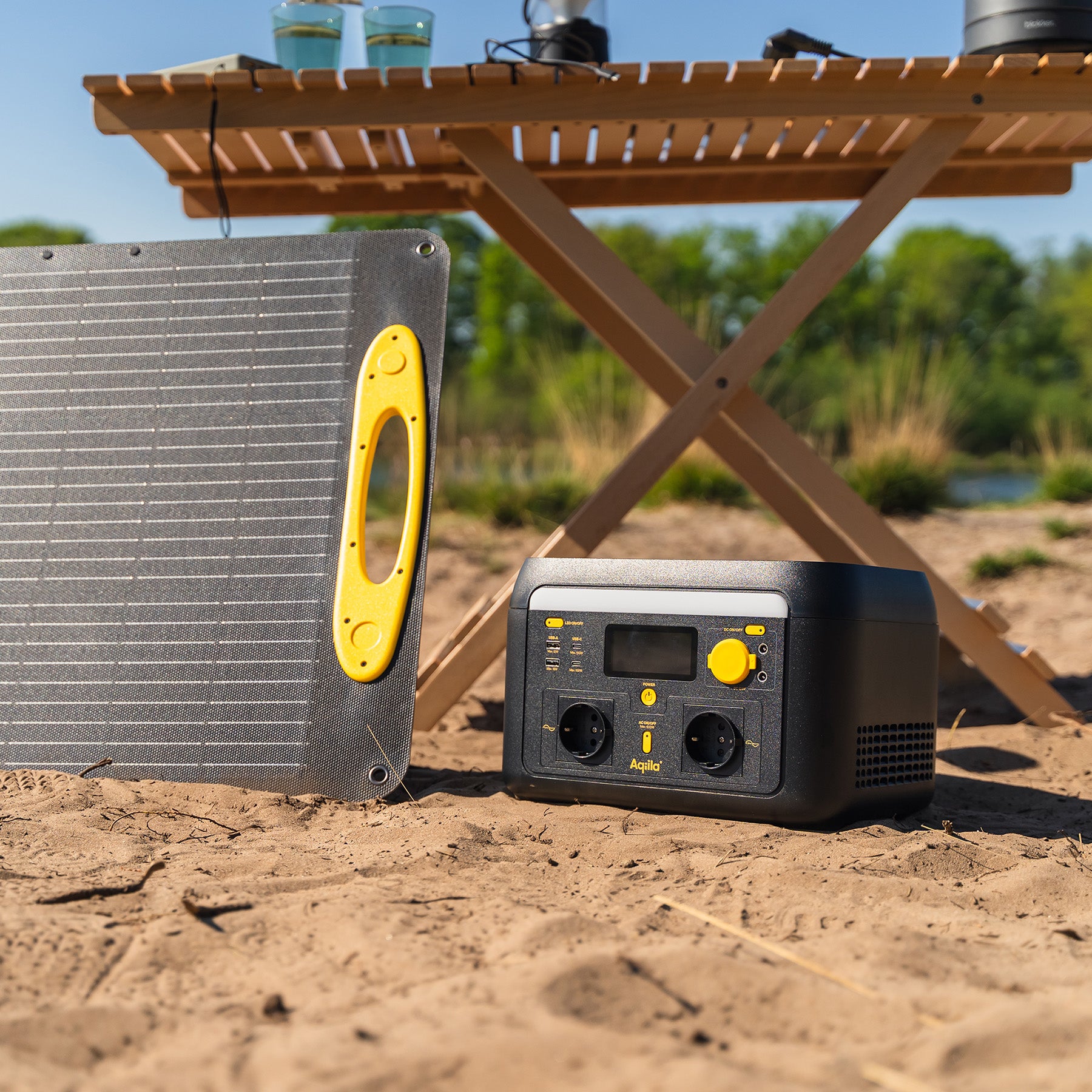 Aqiila Powerbird S600V2 – Power station portatile 600W con Batteria LiFePO4 - Max 1000W