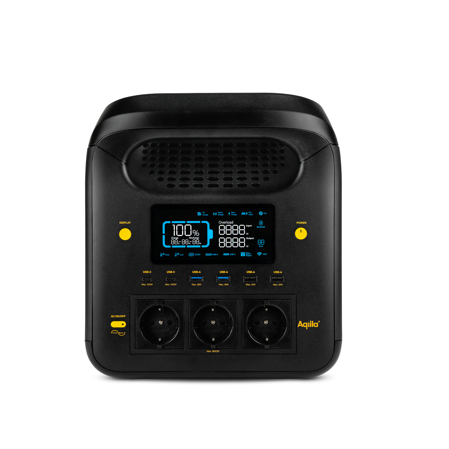 Aqiila Powerbird S1800V2 – Power station portatile 1800W con batteria LiFePO4