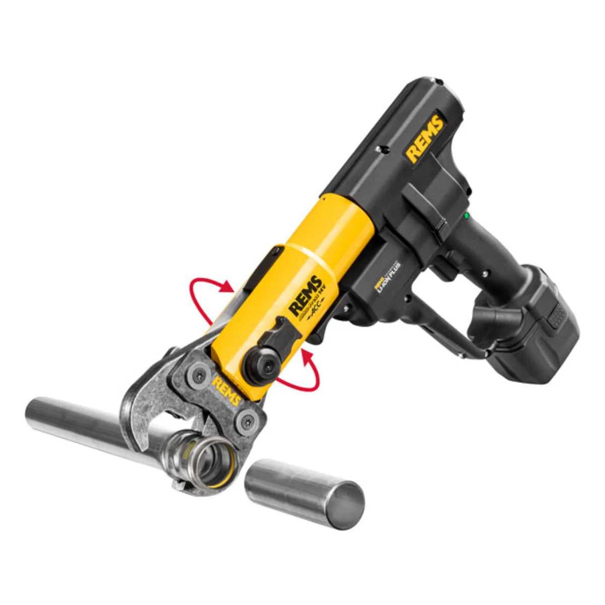 Rems Akku-Press 14V Basic-Pack - Pressatrice idraulica a batteria universale fino a Ø 110 mm