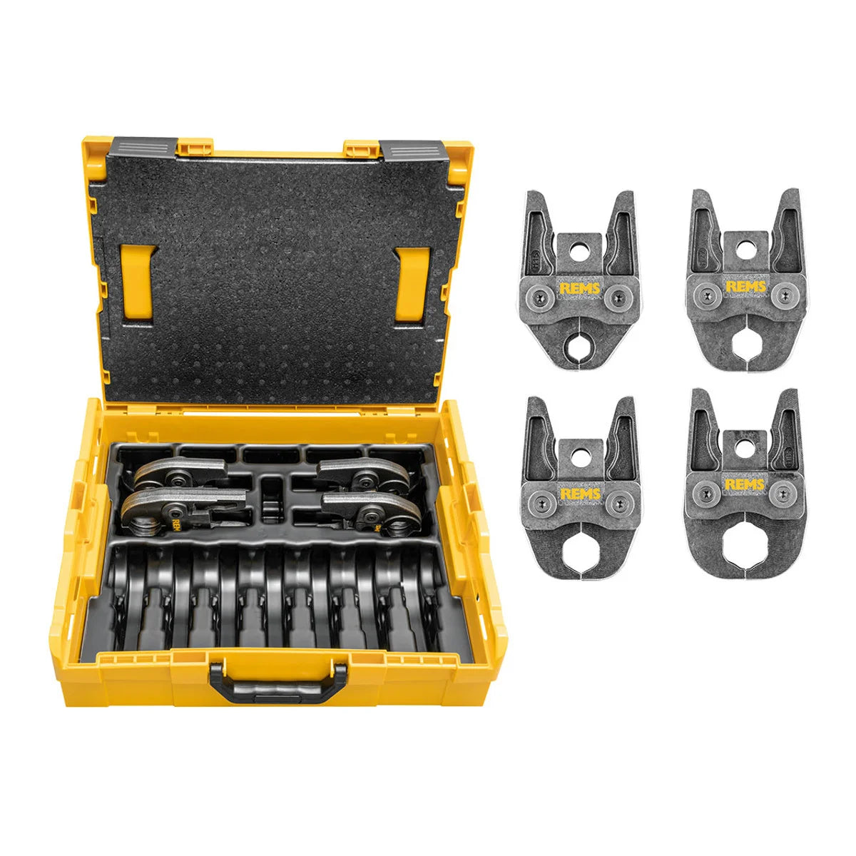 Rems L-Boxx Set Pinze a pressare in valigetta per pressatrici da 32Kn