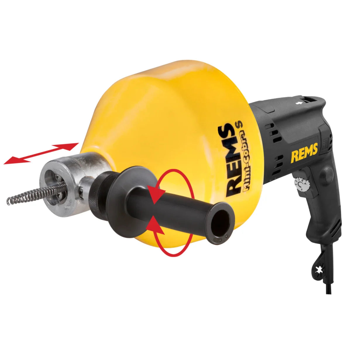 Rems Mini-Cobra S Set L-Boxx H system case - Sonda sturatubi elettrica per tubi da Ø 20 - 50 mm