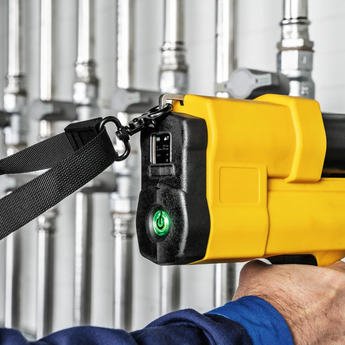 Rems Akku-Press 22V Connected - Pressatrice idraulica a batteria universale fino a Ø 110 mm