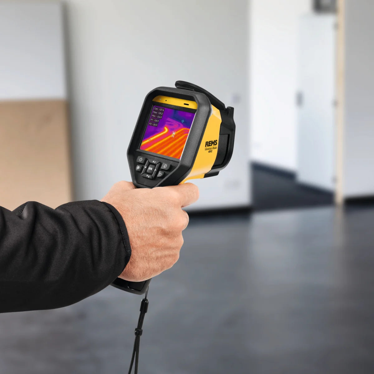 Rems ThermoCam Termocamera a infrarossi a batteria - temperatura da -20 a 550°C