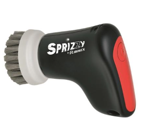 Ribimex PRBBQBAT SPRIZZY - Spazzola a batteria pulisci barbeque
