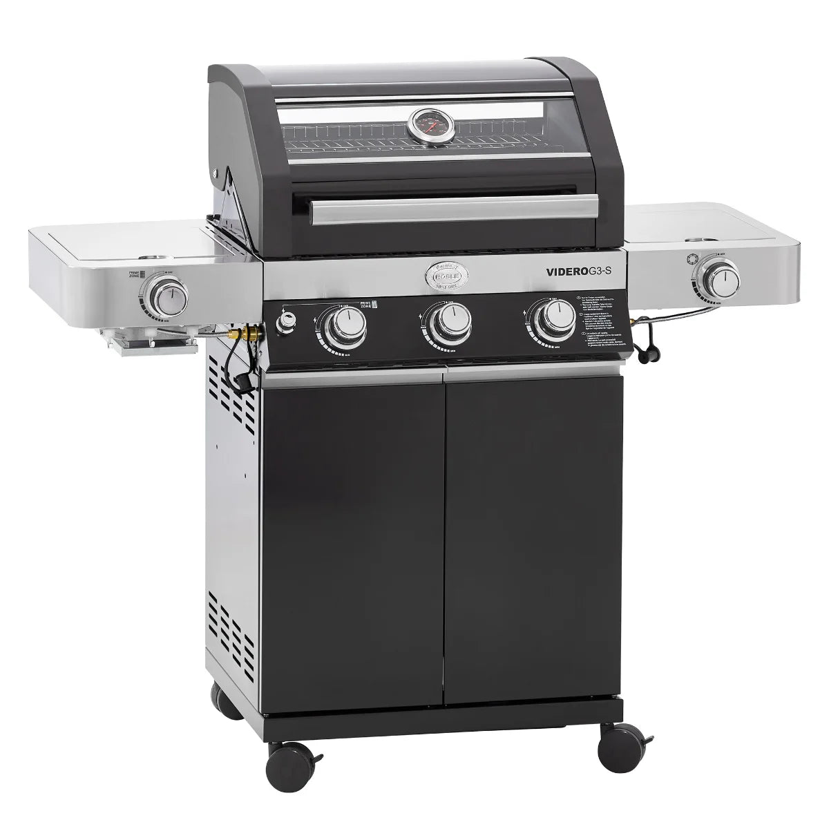 Rosle G3-S VARIO+ 250530 - Barbecue a gas 17Kw - 30mbar - 3 Fuochi