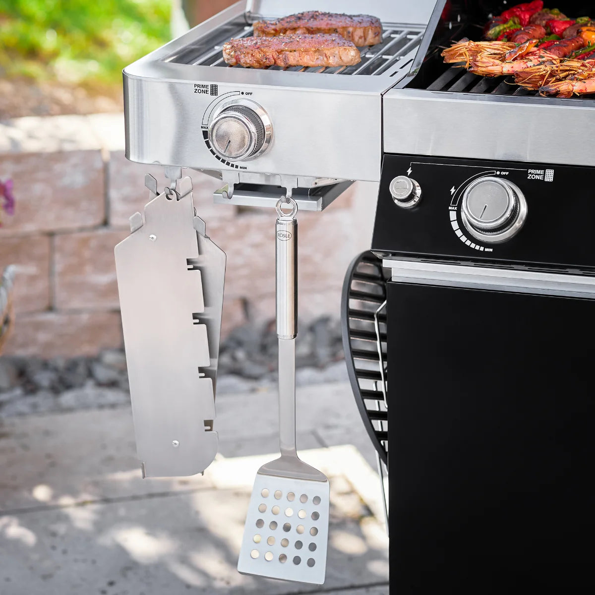 Rosle Videro G4-S VARIO+ 250531 - Barbecue a gas 20.5Kw - 30mbar - 4 Fuochi