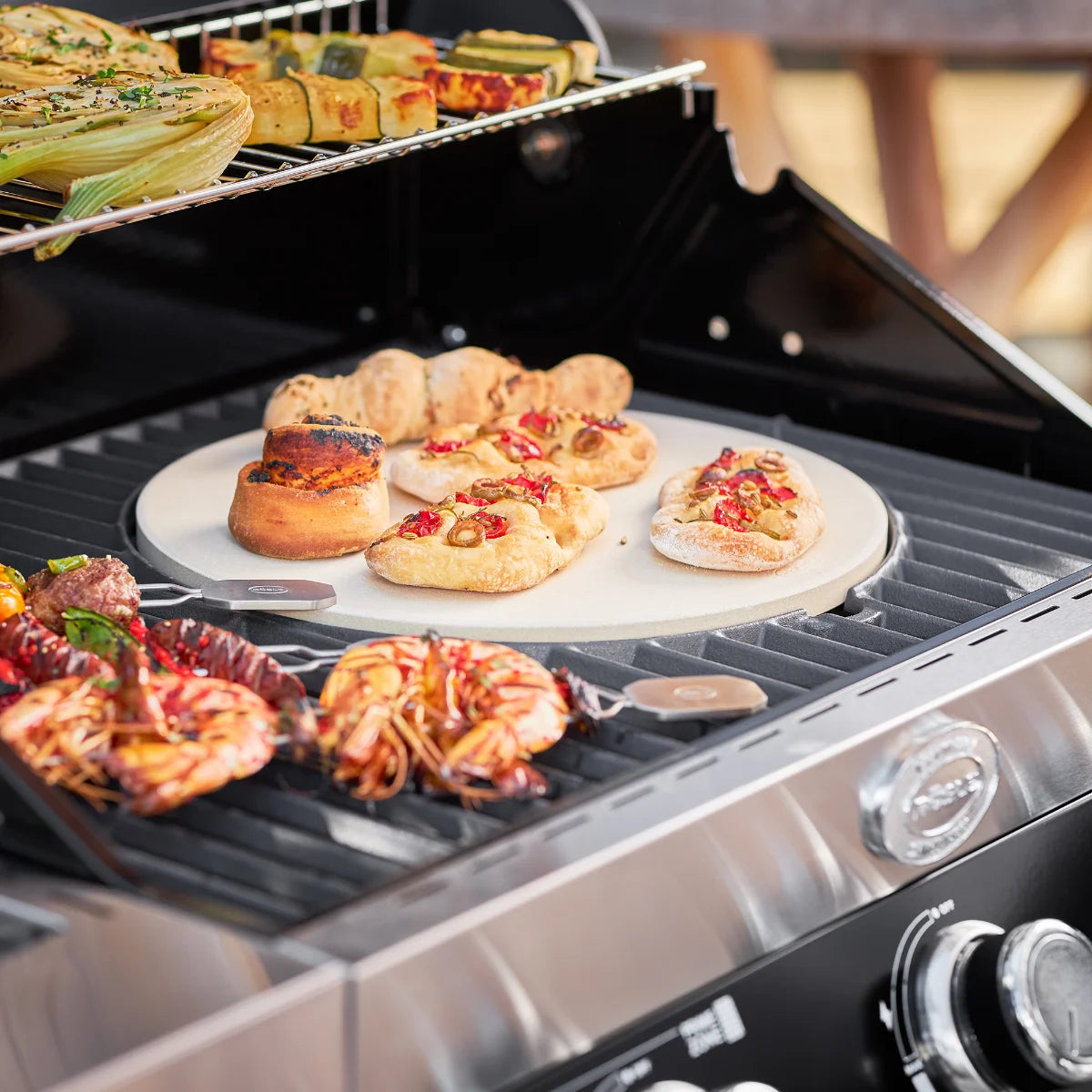 Rosle Videro G4-S VARIO+ 250531 - Barbecue a gas 20.5Kw - 30mbar - 4 Fuochi