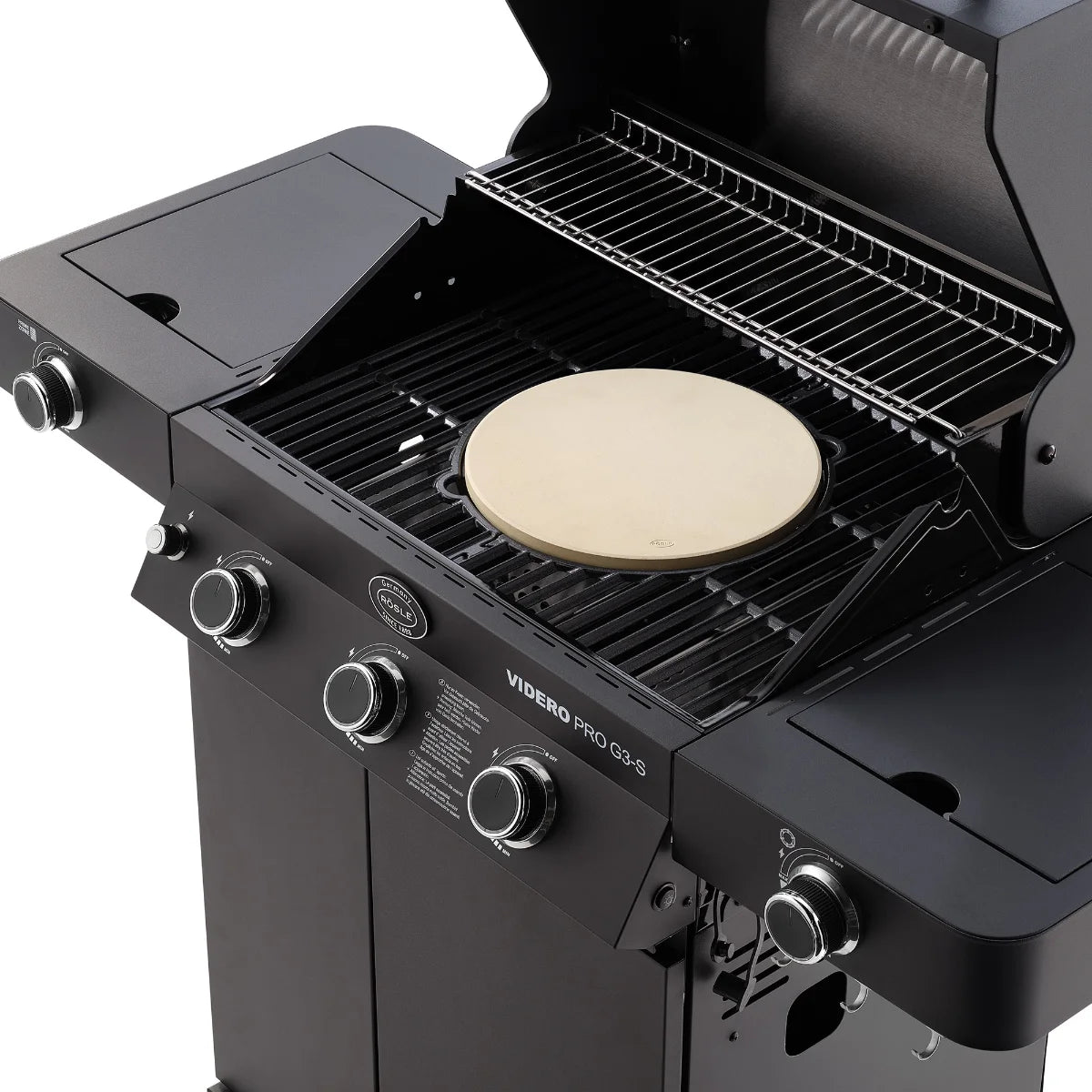 Rosle Videro PRO G3-S VARIO+ 250576 - Barbecue a gas 17Kw - 30mbar - 3 Fuochi