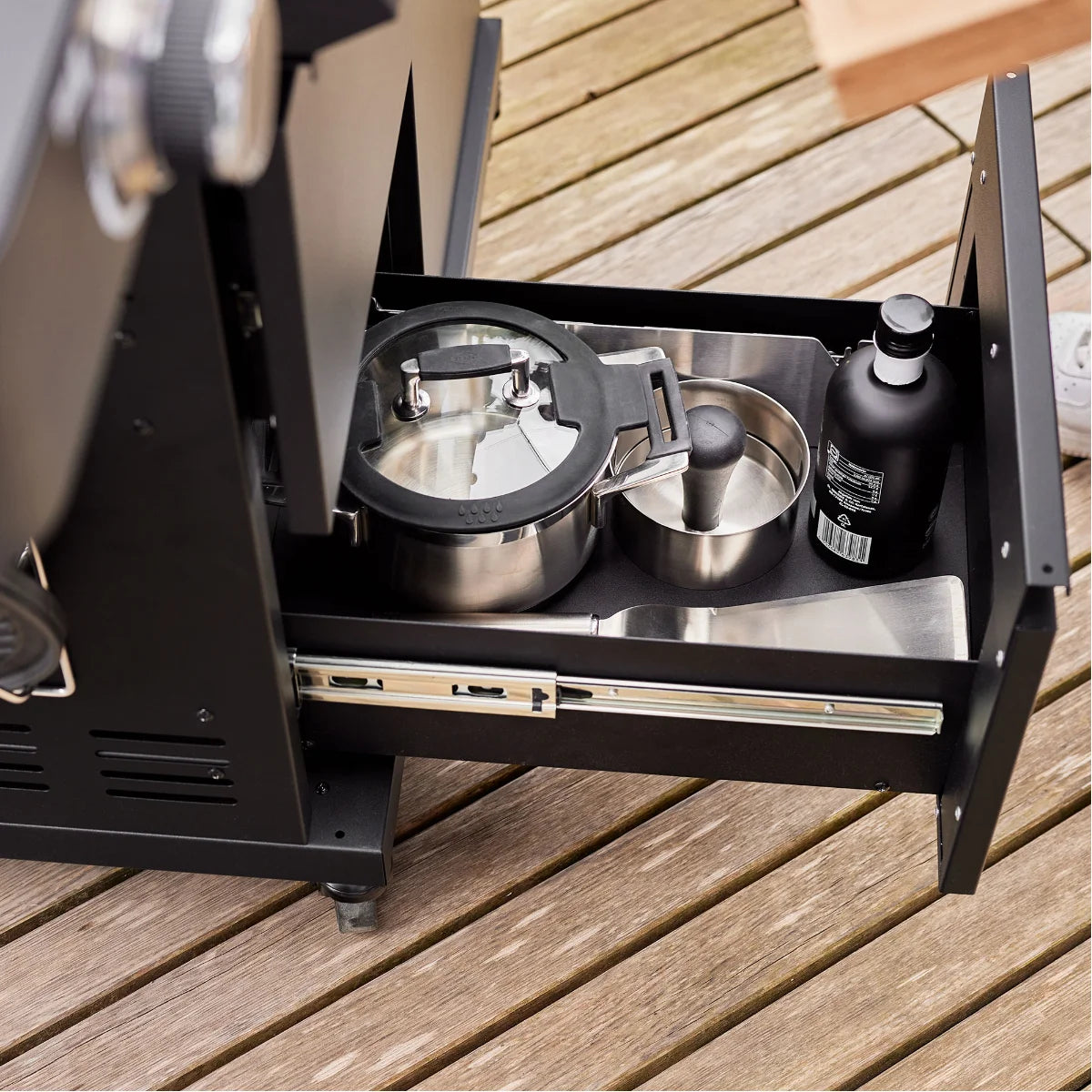 Rosle Videro PRO G4-S Vario+ 250577 - Barbecue a gas 20.5Kw - 30mbar - 4 Fuochi