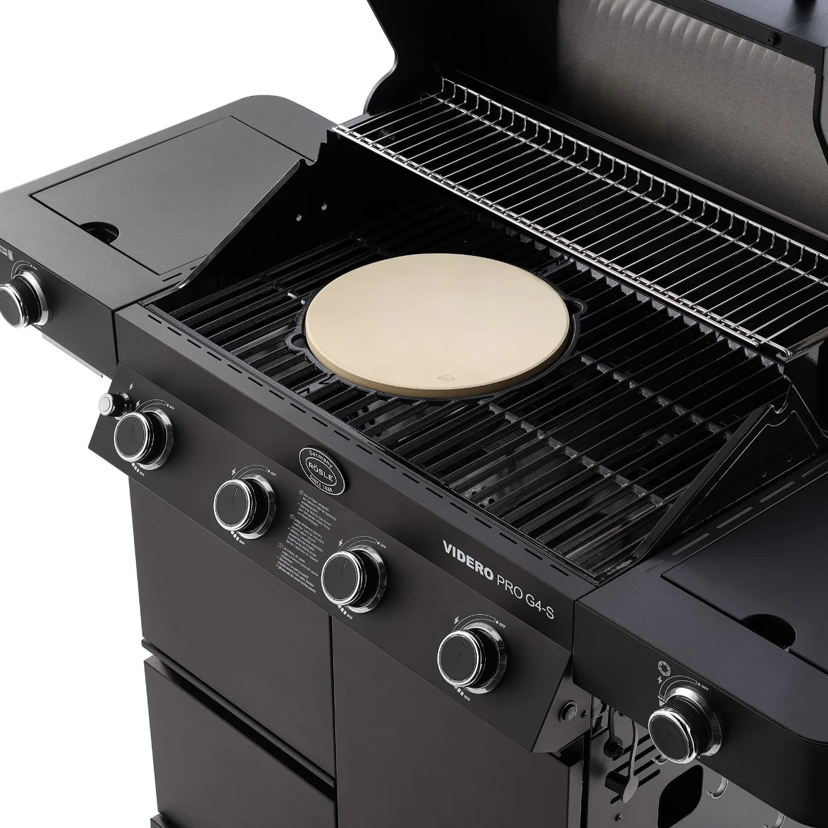 Rosle Videro PRO G4-S Vario+ 250577 - Barbecue a gas 20.5Kw - 30mbar - 4 Fuochi