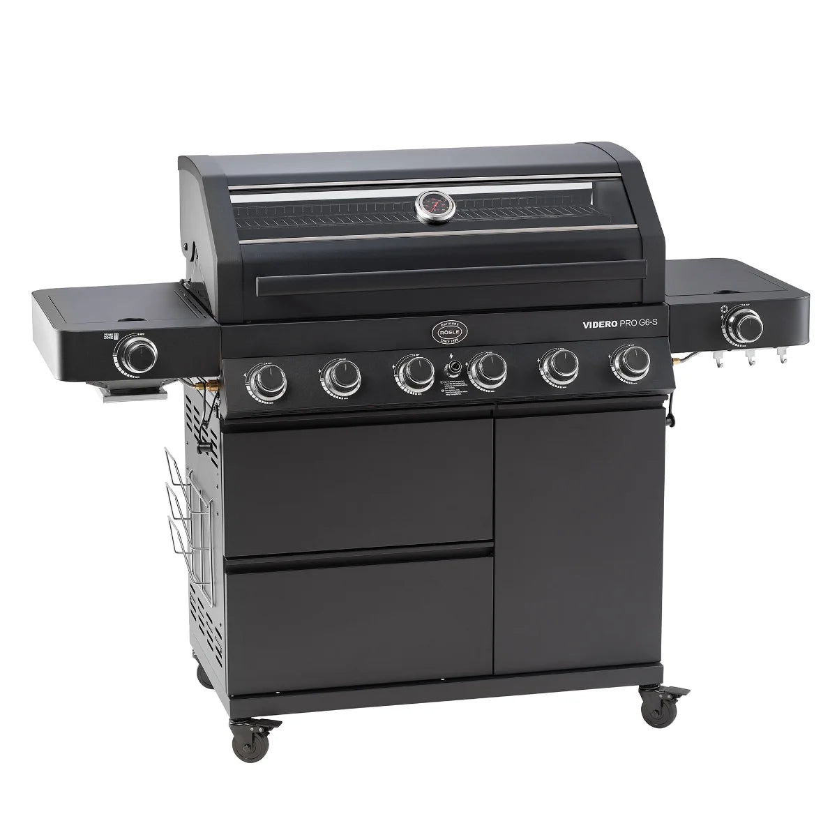 Rosle Videro PRO G6-S Vario+ 251061 - Barbecue a gas 27.5Kw - 30mbar - 6 Fuochi