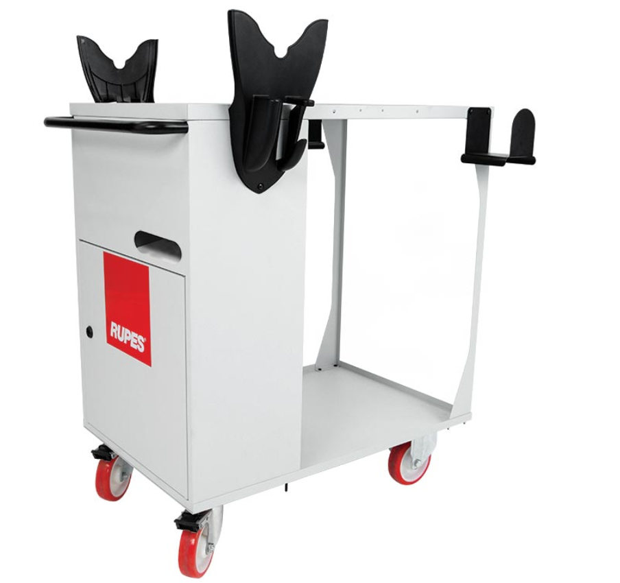 Rupes KC28 Carrello multiuso per aspiratori professionali vuoto, solo con 4 supporti inclusi